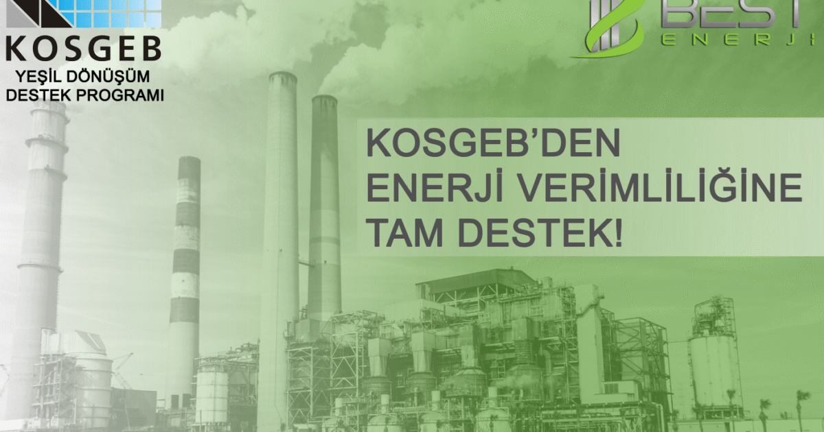 KOSGEB Enerji Verimliligi Destegi